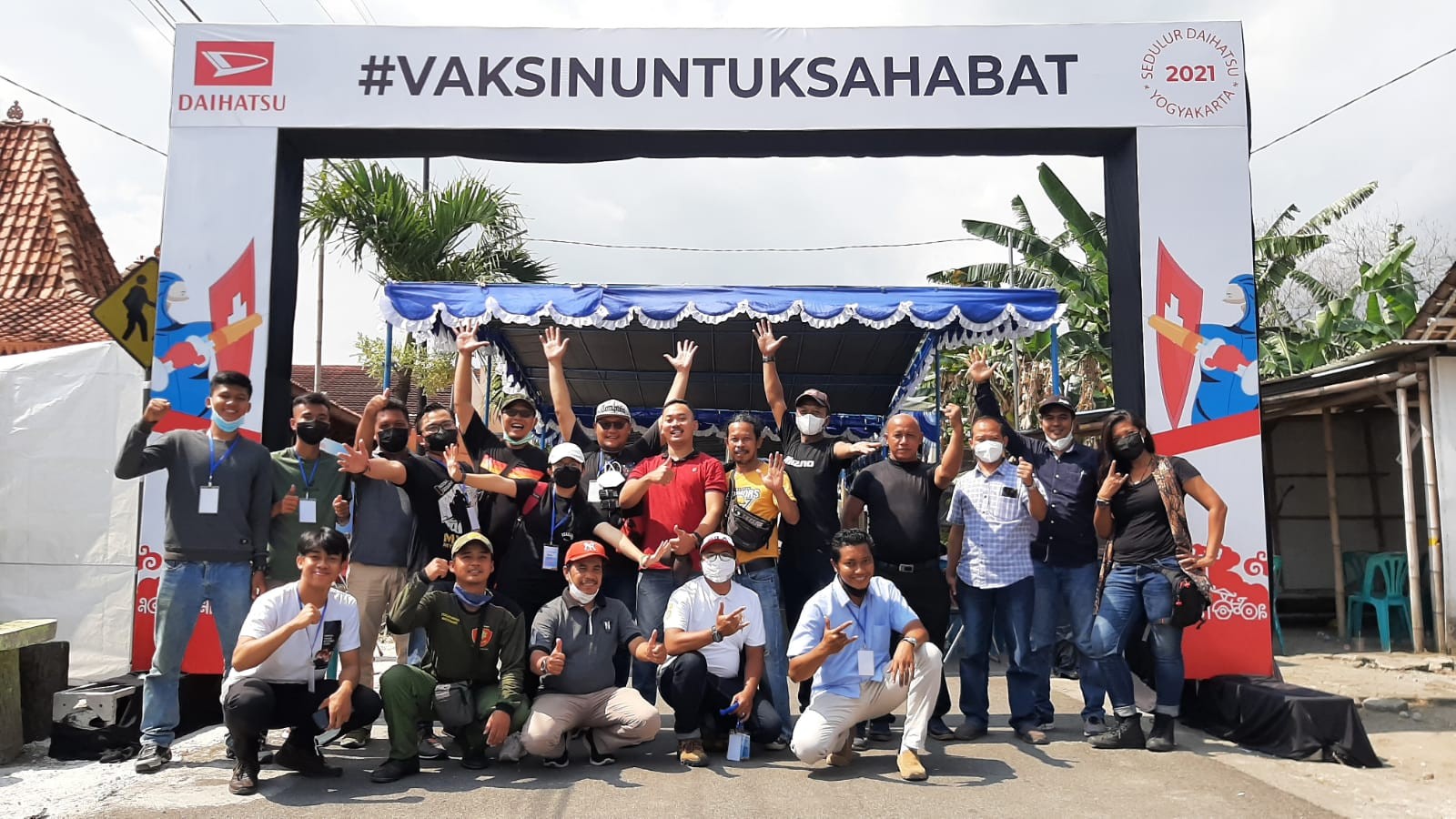 Laporan Vaksinasi Sedulur Daihatsu Yogyakarta Tahun 2021